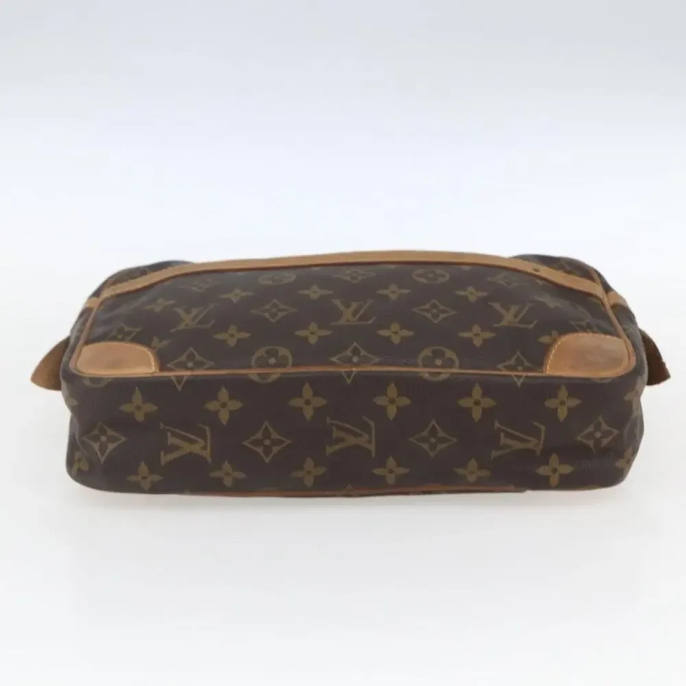 Louis Vuitton Monogram Compiegne 28 Clutch Bag Brown